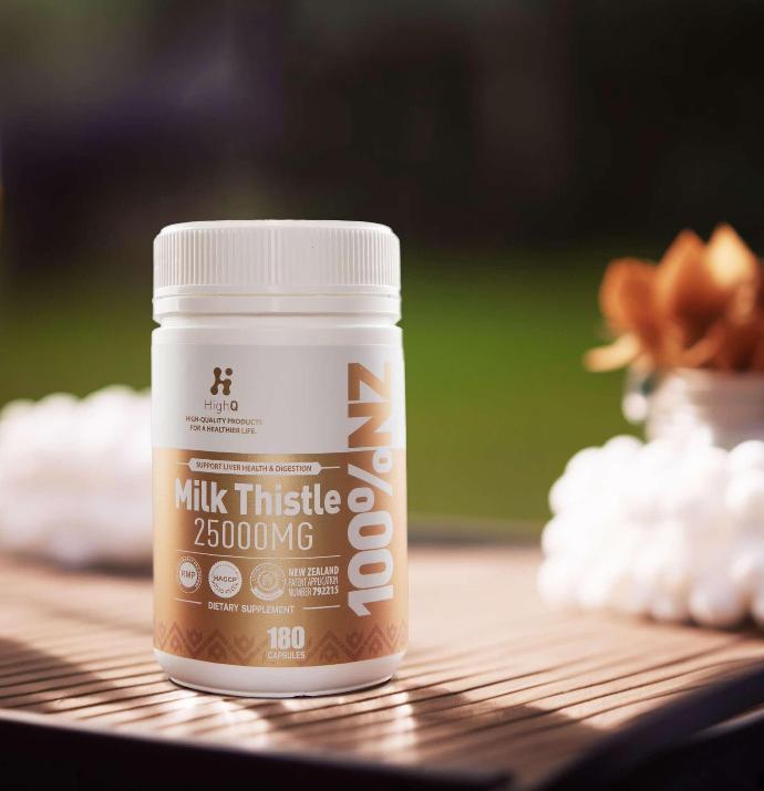 HighQ 奶蓟草护肝胶囊25000mg 180粒