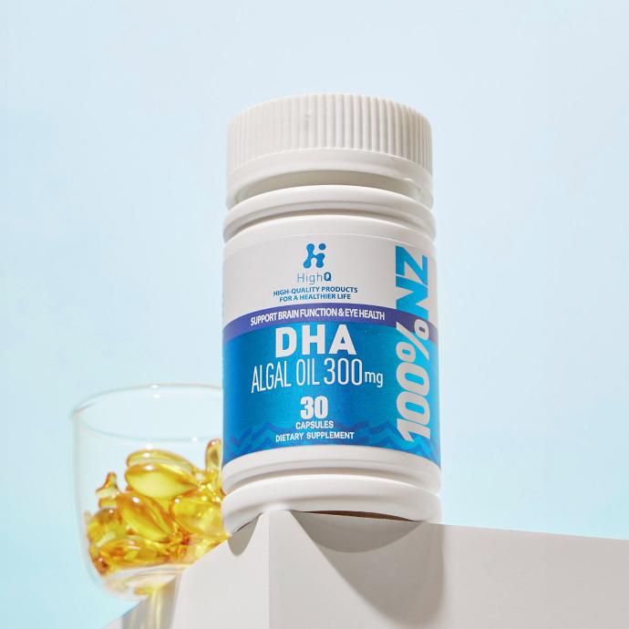 HighQ 藻油DHA300mg软胶囊 30粒
