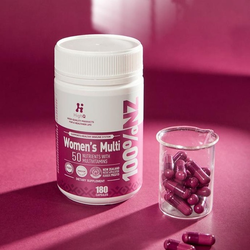 [UF1069] HighQ 50种全营养女性复合维生素胶囊 180粒
