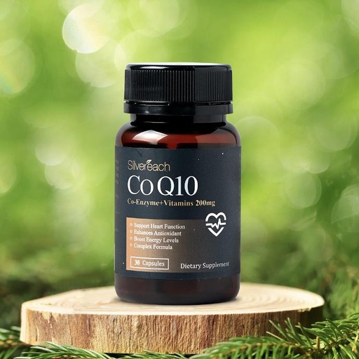 [UF1303] SILVEREACH 辅酶Q10复合维生素胶囊 200mg 30粒
